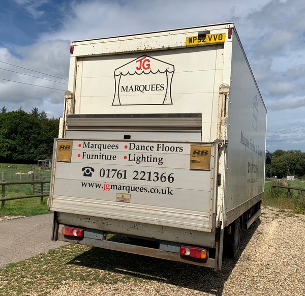 Used DAF 7.5t Box Lorry With Tail Lift For Sale