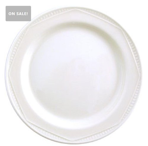 Steelite White Monte Carlo Plate - 23cm Steelite White Monte Carlo Plate - 23cm
