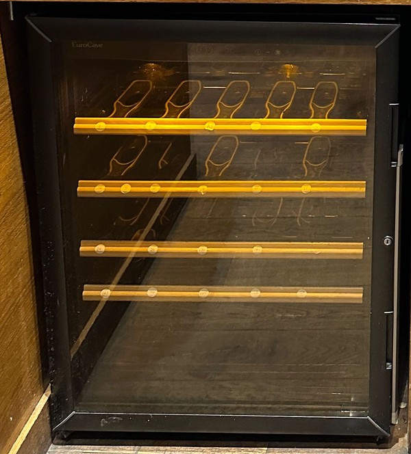 Secondhand 38 To 47 Bottle Compact Wine Chiller For Sale