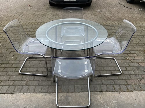 Secondhand IKEA Dining Office Table & Chairs For Sale Secondhand IKEA Dining Office Table & Chairs For Sale