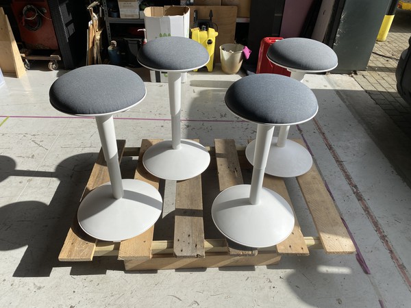 Secondhand IKEA Height Adjustable Stools For Sale