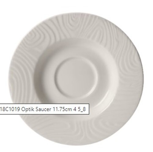 300x Steelite Optik Saucer 11.75cm 4 5/8″ For Sale 300x Steelite Optik Saucer 11.75cm 4 5/8″ For Sale