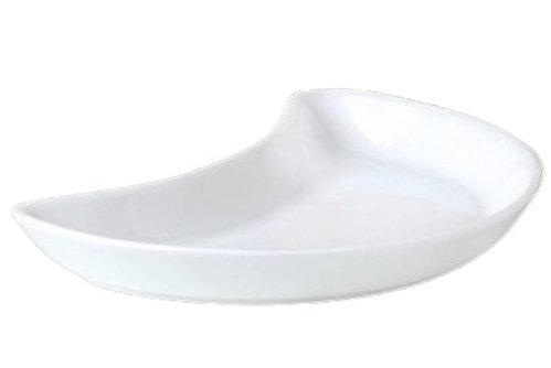 Steelite Monaco White Crescent Salad Dish For Sale Steelite Monaco White Crescent Salad Dish For Sale
