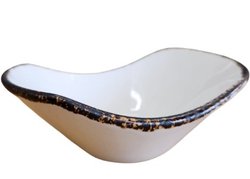 450x Steelite Brown Dapple Bowl Scoop 9cm For Sale