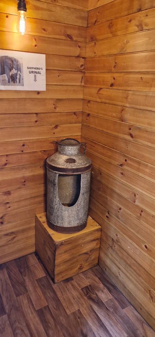 Milk churn urinals