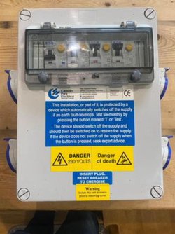 Used 16 Amp Electrical Connection Box For Sale