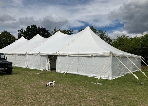 Secondhand Baytex 12m x 30m Electron Traditional Marquee For Sale