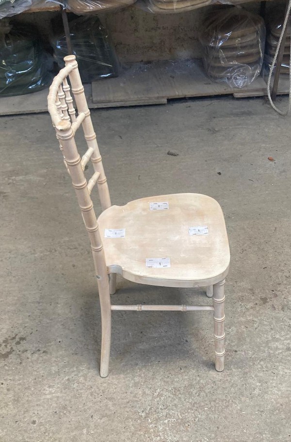 Secondhand 95x Chiavari Limewash Chair