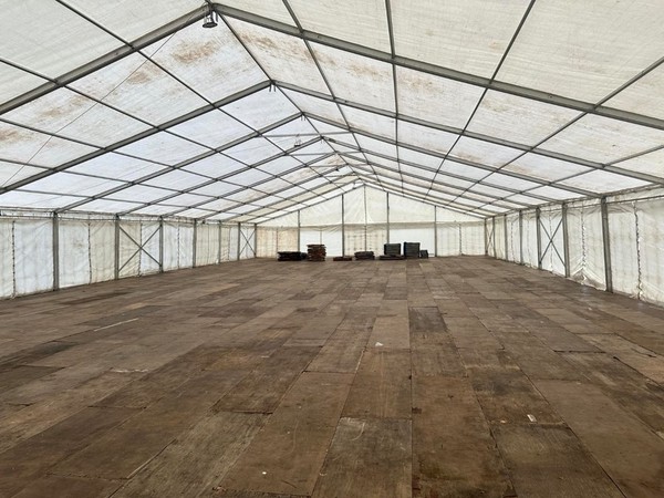 Secondhand 30m x 15m Frame Marquee