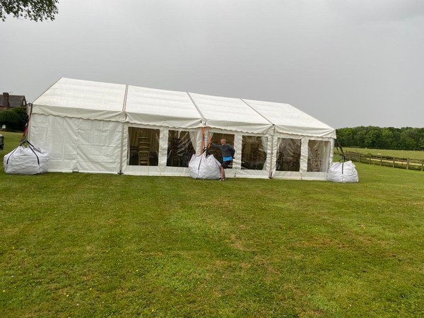 Secondhand 9m x 15m Roder Marquee