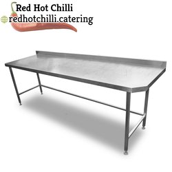 2.4m Stainless Steel Table  (Ref: 1757)