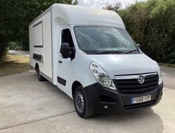 Secondhand Used 2018 Vauxhall Movano Catering Van For Sale