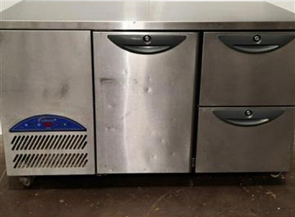 Secondhand Used Williams 1 Door 2 Draws Under Counter Fridge For Sale