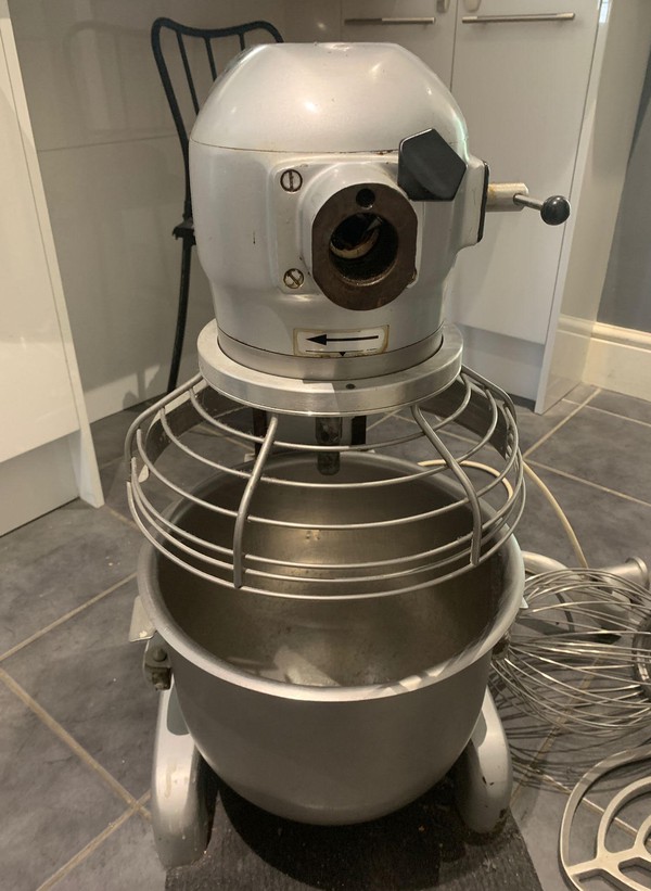 Secondhand Hobart A200 Planetary Mixer With 3 Attachments