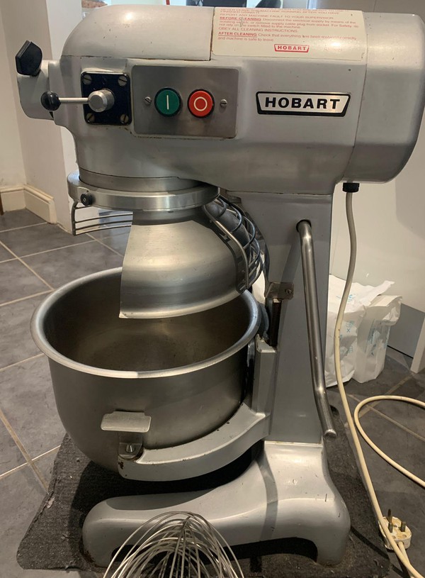 Used Hobart A200 Planetary Mixer With 3 Attachments For Sale