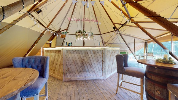 Tipi wedding venue for sale