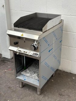 Secondhand Used Hobart Ecomax Lava Rock Chargrill For Sale