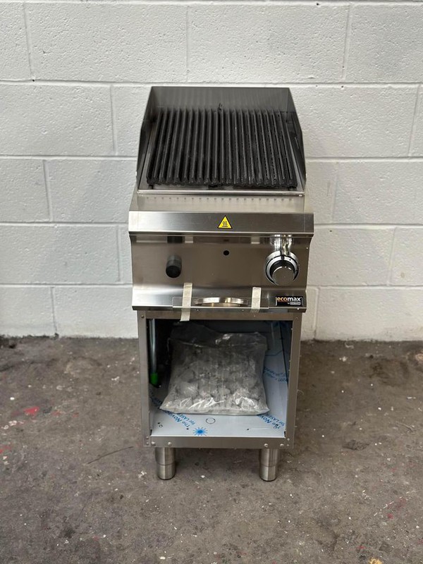 Secondhand Hobart Ecomax Lava Rock Chargrill For Sale