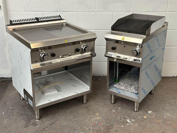 Used Hobart Ecomax Lava Rock Chargrill