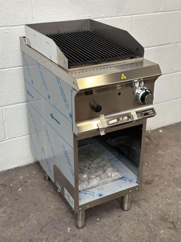 Used Hobart Ecomax Lava Rock Chargrill For Sale