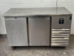 Secondhand Used Precision 2 Door Counter Fridge For Sale