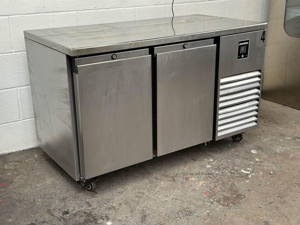 Precision 2 Door Counter Fridge For Sale