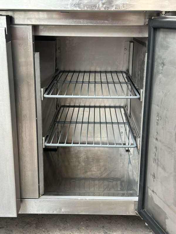 Secondhand Used Precision 2 Door Counter Fridge