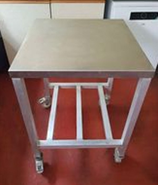 Secondhand Stainless Steel Worktop Prep Table For Sale