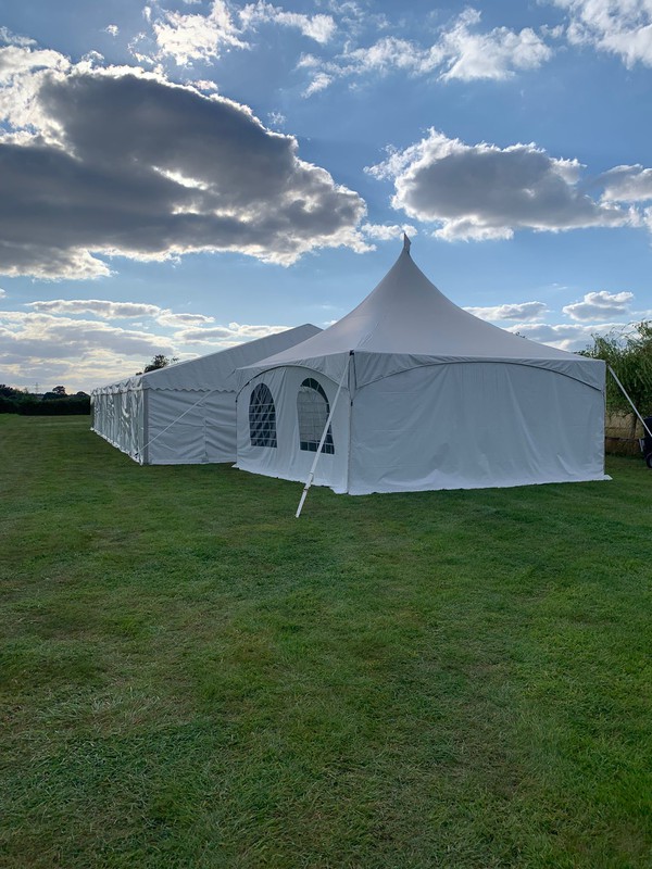 6m x 6m Pagoda marquee