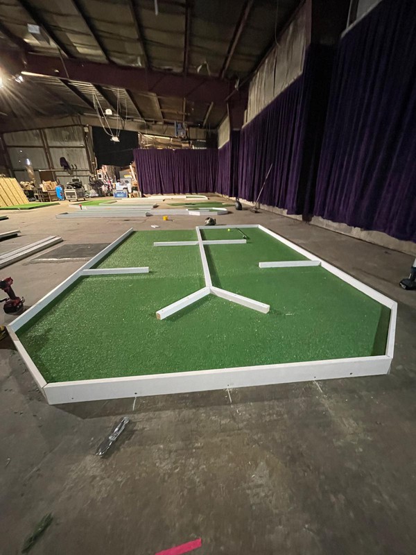 Secondhand 18 Hole Modular Crazy Golf Course