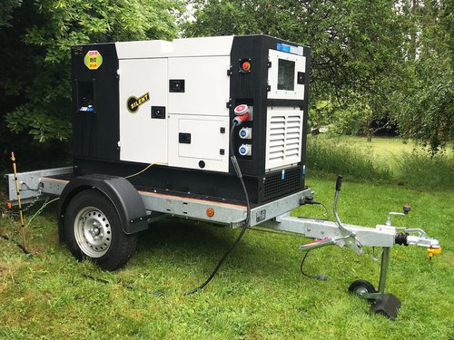 25Kva 3 Phase Generator Road Tow Trailer 25Kva 3 Phase Generator Road Tow Trailer