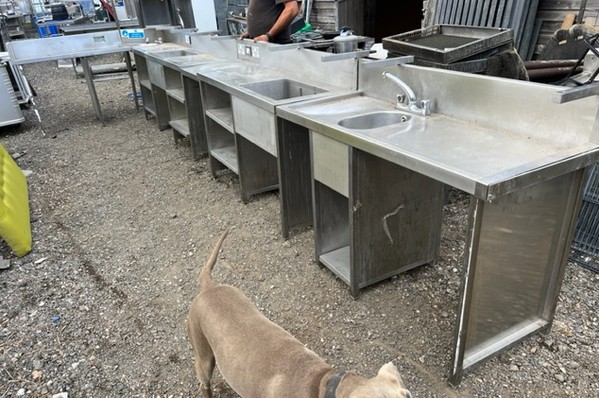 Secondhand Used Stainless Steel Full Back Bar For Sale