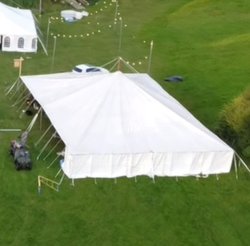 60ft x 40ft / 60ft x 60ft Traditional Marquee Roof Only For Sale