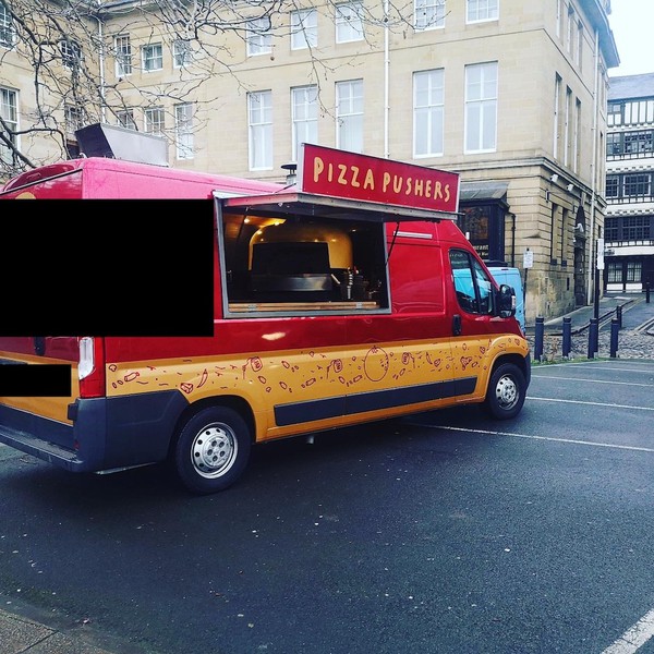 Pizza Catering Van