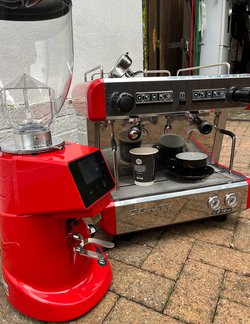 Secondhand Used Conti CC100 Coffee Machine, F64 Grinder For Sale