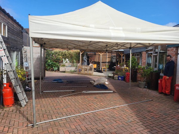 Tectonics 6 x 4.5 m Fast Frame Pop Up Gazebo for sale