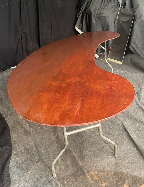 2x 10ft x 3ft6 Curved Tables For Sale 2x 10ft x 3ft6 Curved Tables For Sale