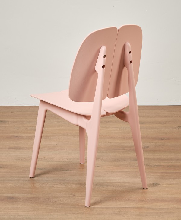 24x Pink Cafe/Dining Chairs For Sale