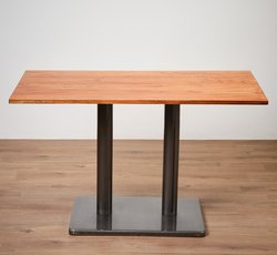 New 19x 120cm x 60cm Elm Cafe Table For Sale