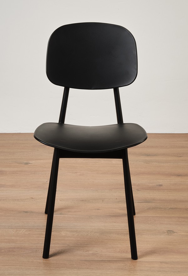 9x Black Cafe/Dining Chairs