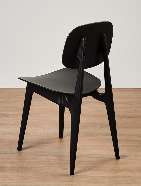 9x Black Cafe/Dining Chairs For Sale