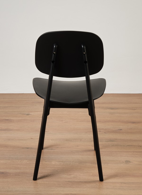 New 9x Black Cafe/Dining Chairs