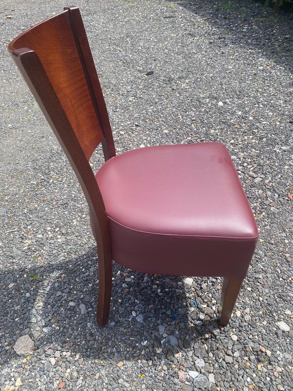 Burgundy Dining Chairs for sale