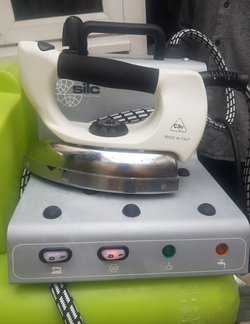 Secondhand Used 3x Steam Iron With Boiler For Sale