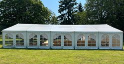 Secondhand Used 9m x 21m Marquee With Linings For Sale