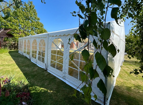 9m x 21m Marquee With Linings For Sale