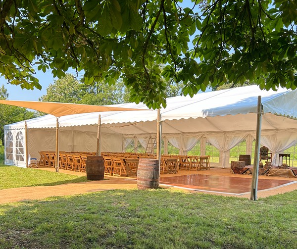 Used 9m x 21m Marquee With Linings