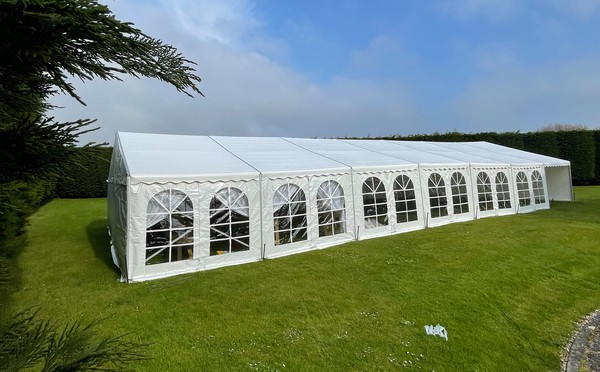 Used 9m x 21m Marquee With Linings For Sale