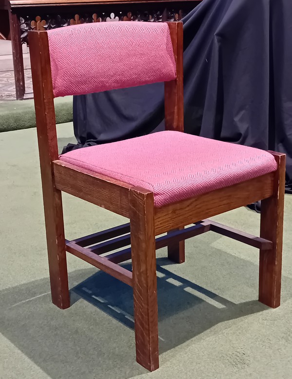 22x Wooden Church Chairs For Sale