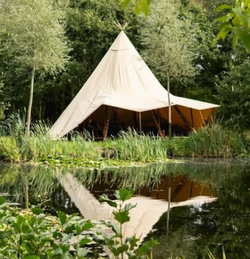 Giant Tipi / Manufactured by Oasis Tipis 10.3M